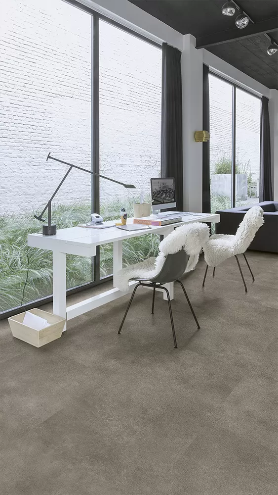 ПВХ-плитка Quick-Step Цемент антрацитовый Blush SGTC20310