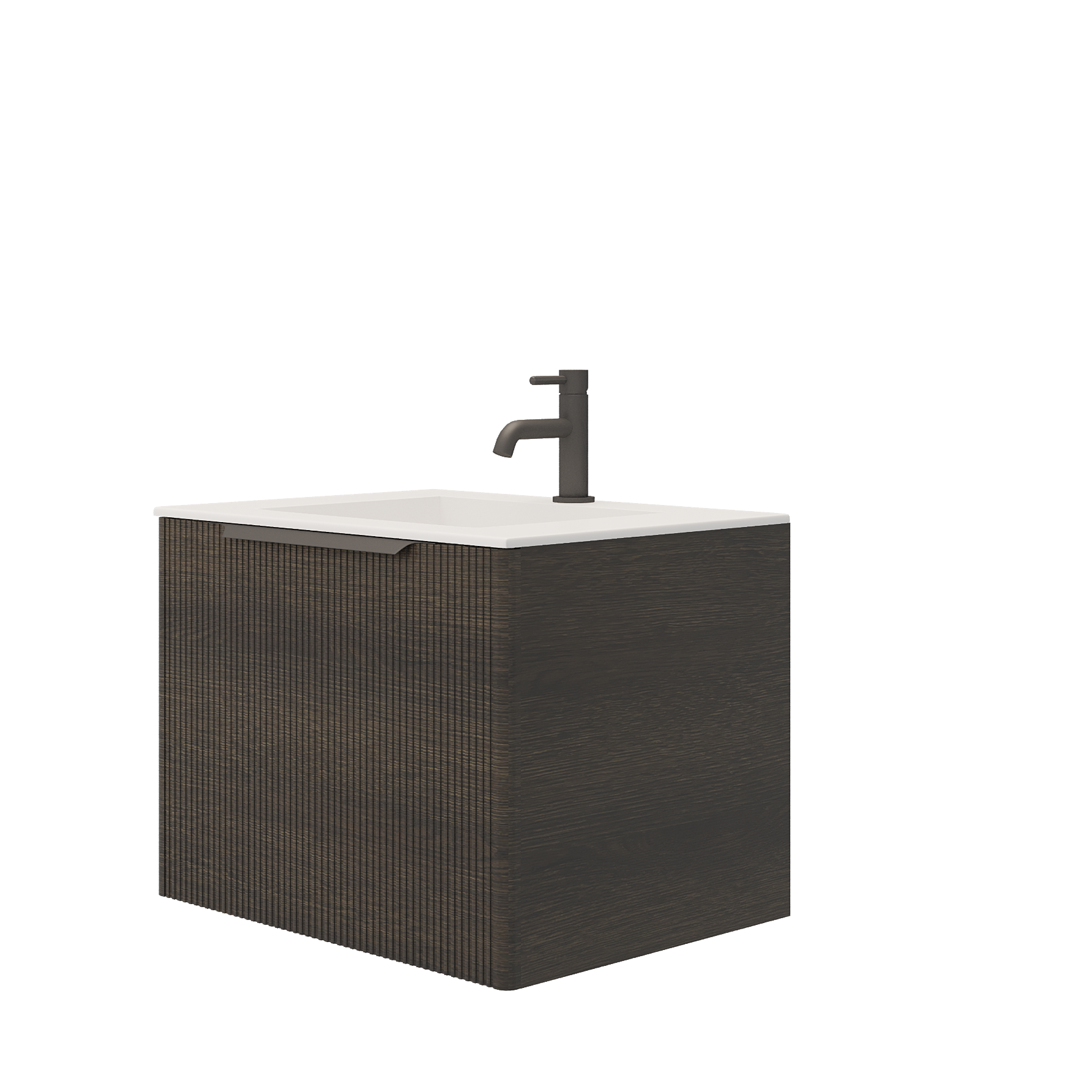 Тумба под раковину Creto Luna Venge 60 см 17-VG60