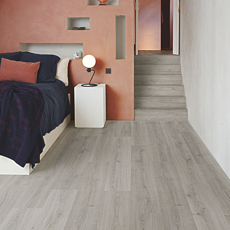 ПВХ-плитка Quick-Step Alpha Vinyl Medium Planks AVMP 40237 Эко серый