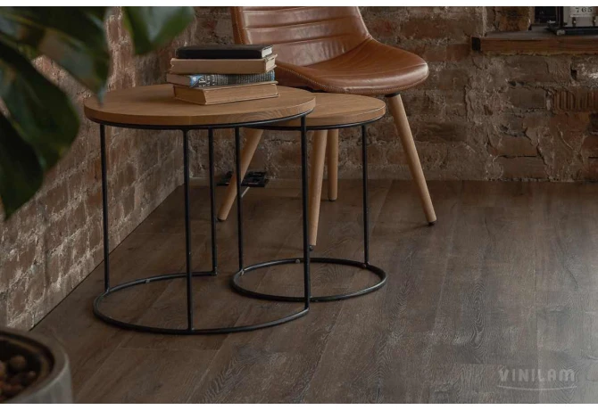 ПВХ-плитка CERAMO VINILAM XXL Дуб Берн 8885-EIR Glue