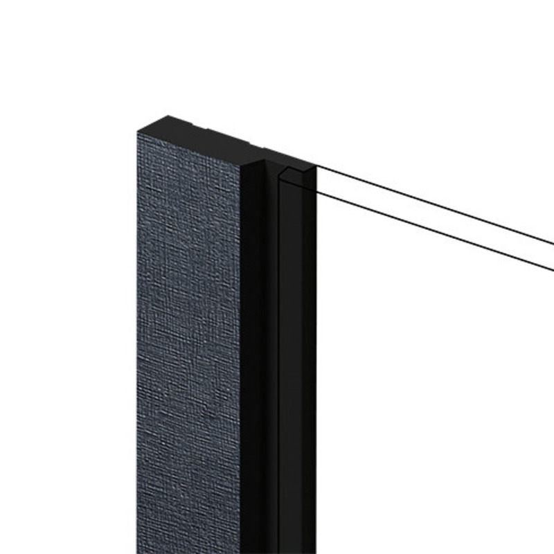 Финишный молдинг Hiwood LF124A BK114K/ 42 х 12 х 2700