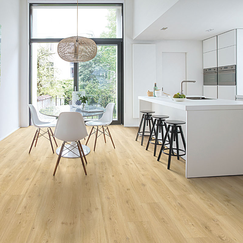 ПВХ-плитка Quick-Step QS Alpha Vinyl Small Planks AVSP 40018 Бежевый дуб