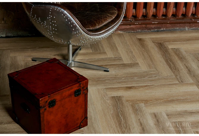 ПВХ плитка VINILAM Parquet Herringbone Glue GD11166 Паркет Классический Glue