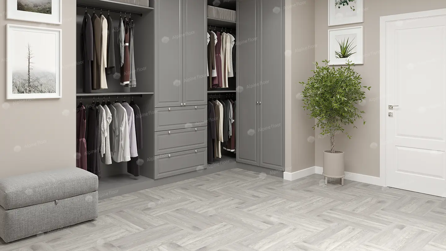 SPC Ламинат Alpine Floor SPC Light Parquet ECO 13-21AB Дуб Полис 4V 43кл