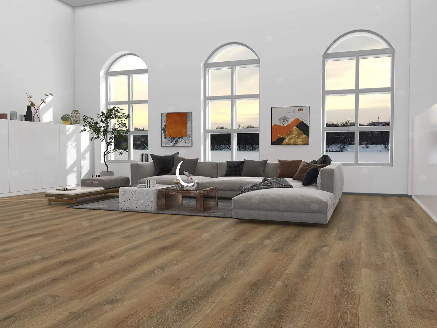 SPC Ламинат Alpine Floor ABA Premium XL Дуб Эниф ECO 7-31 MC