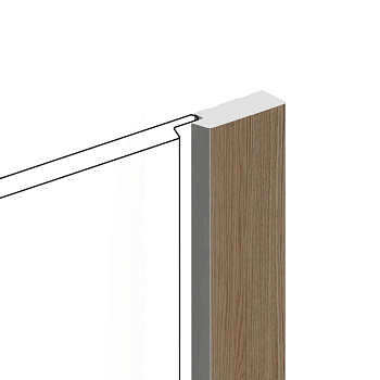 Финишный молдинг HiWood LF124B BR417N/ 31 х 12 х 2700