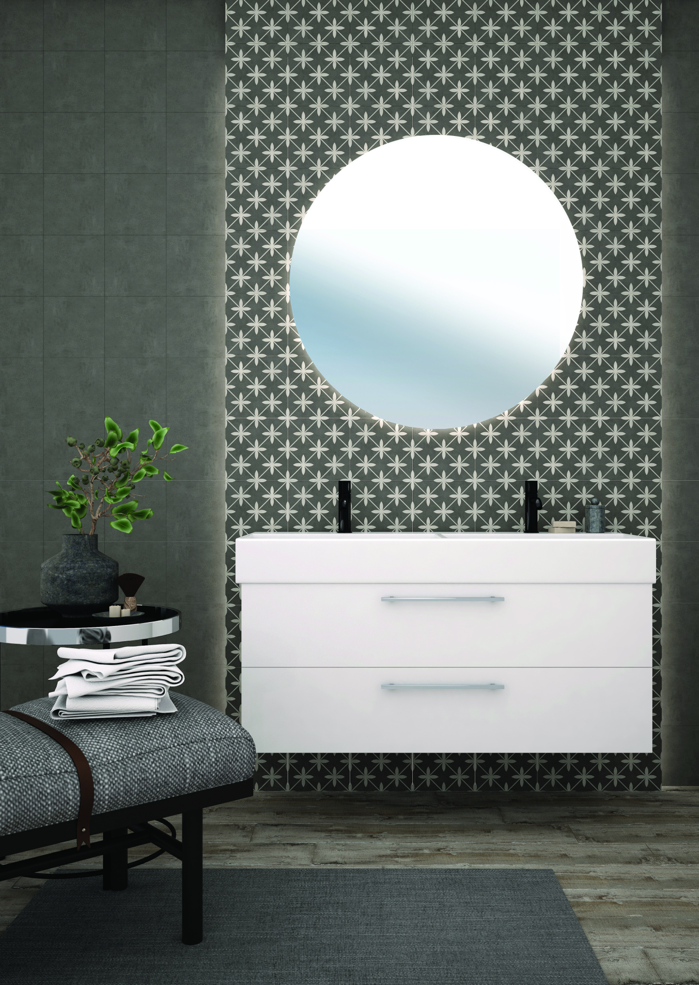 Тумба под раковину Creto Tivoli Soft 120