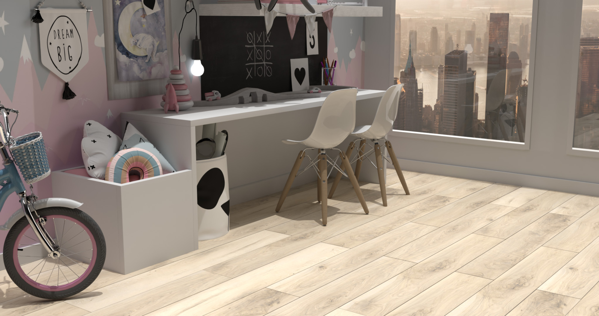 SPC Ламинат Planker Magnetic 4V Дуб Луан 1103