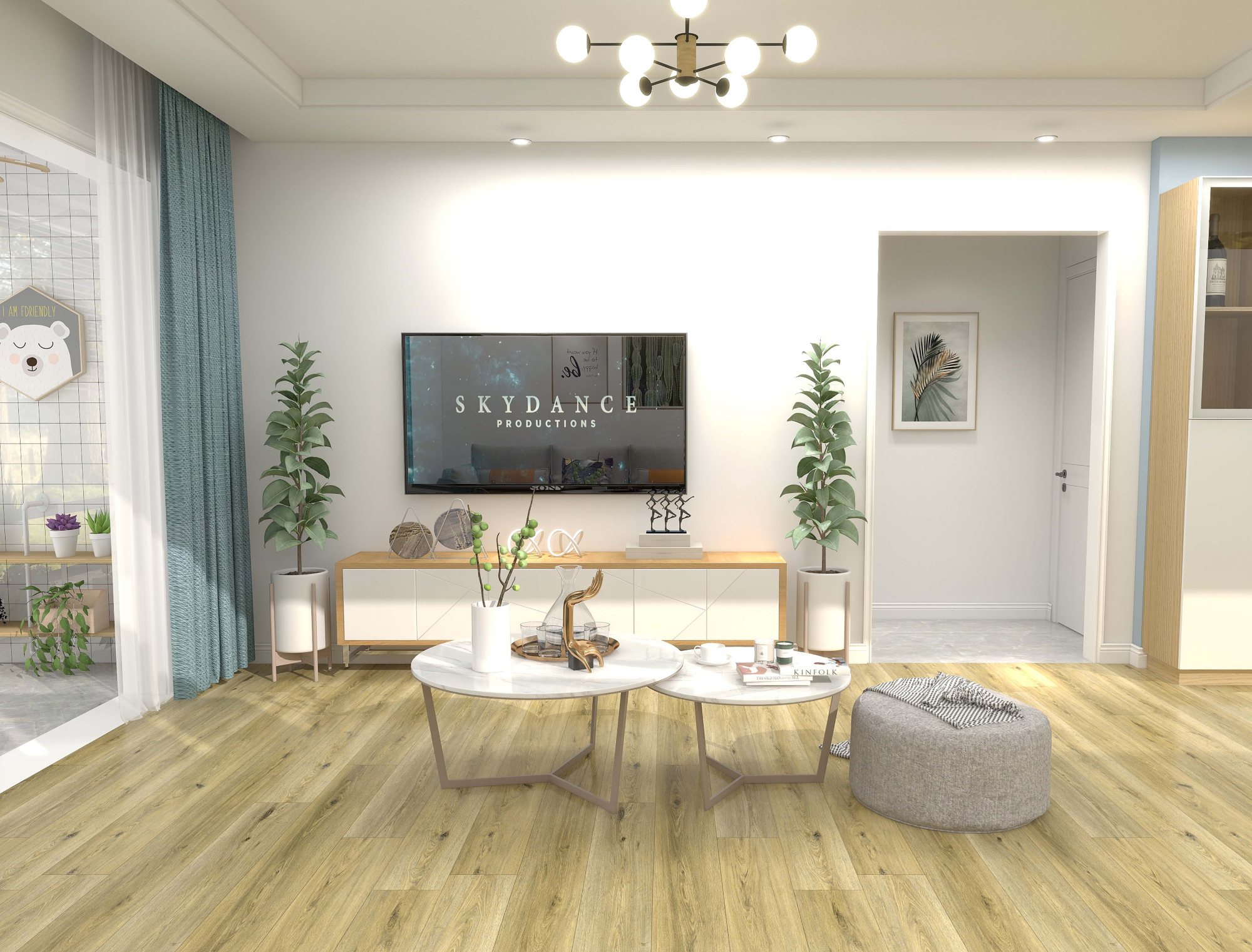 SPC Ламинат Planker Rockwood 4V Дуб Гелиодор 1012