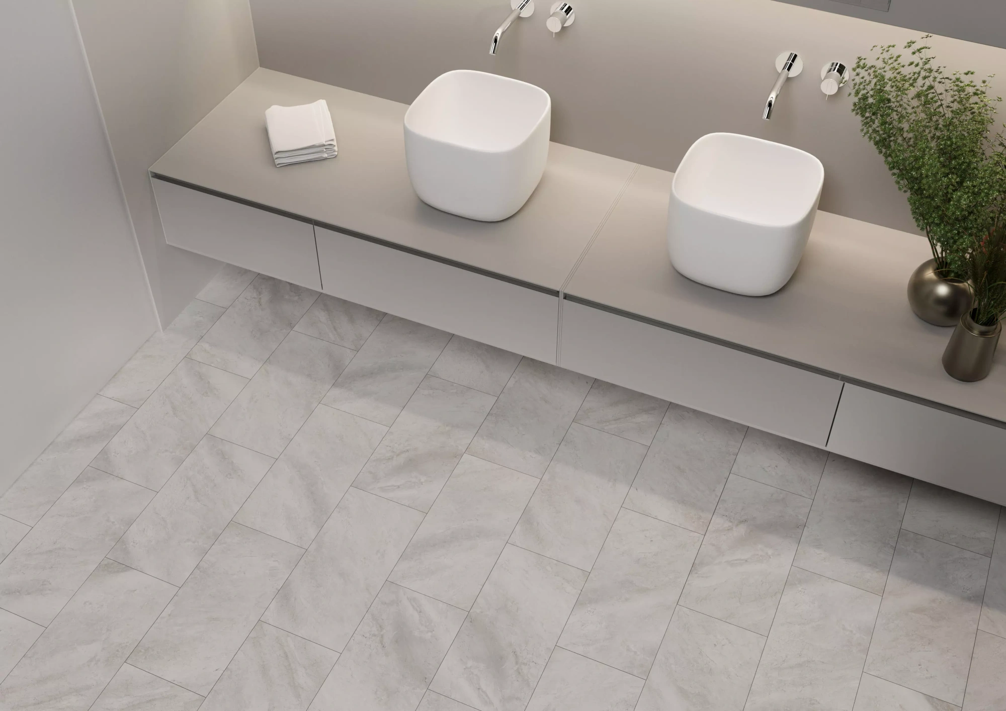 SPC Ламинат Planker Stone 4V Эшстоун 5007