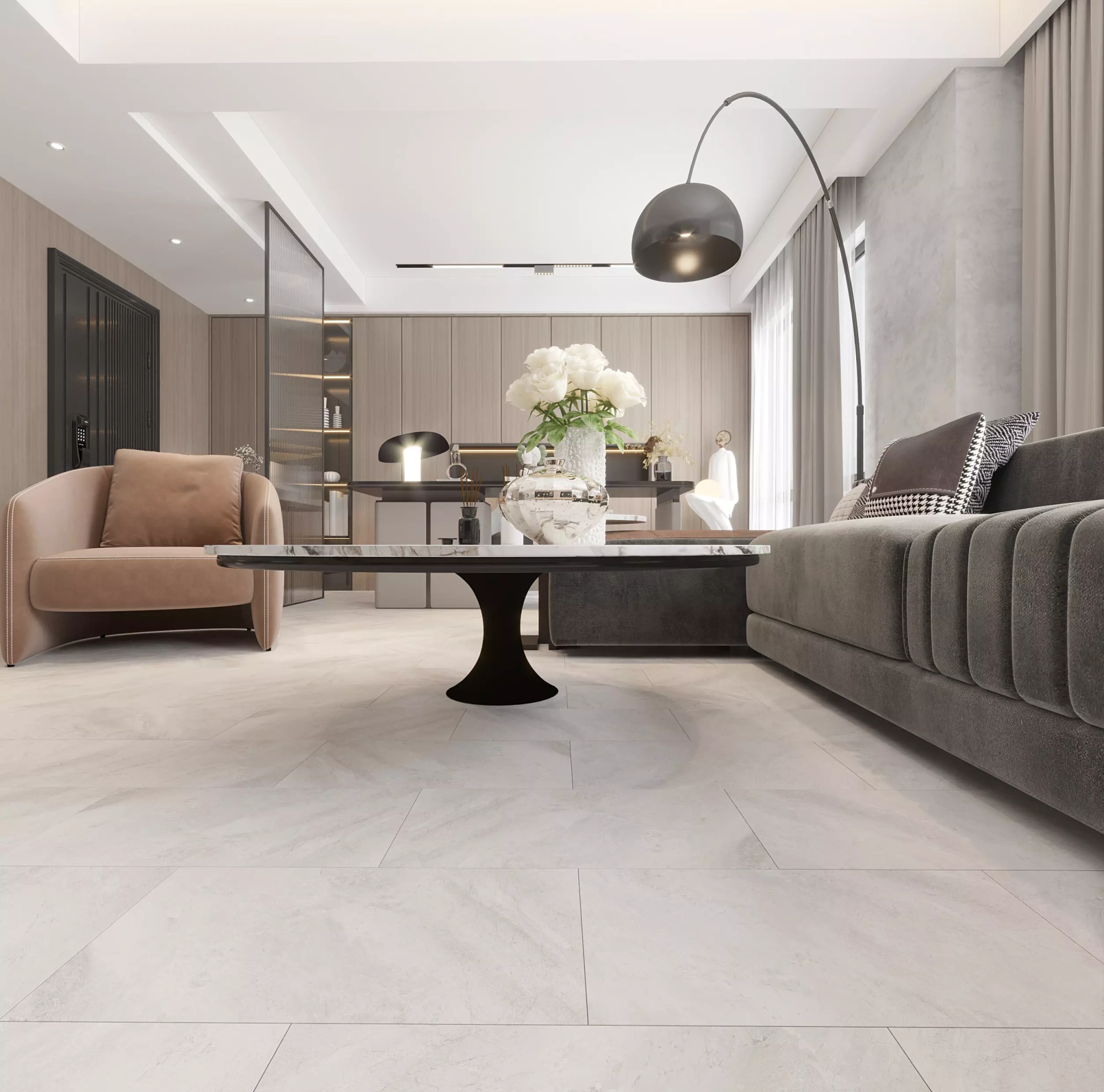 SPC Ламинат Planker Stone 4V Эшстоун 5007