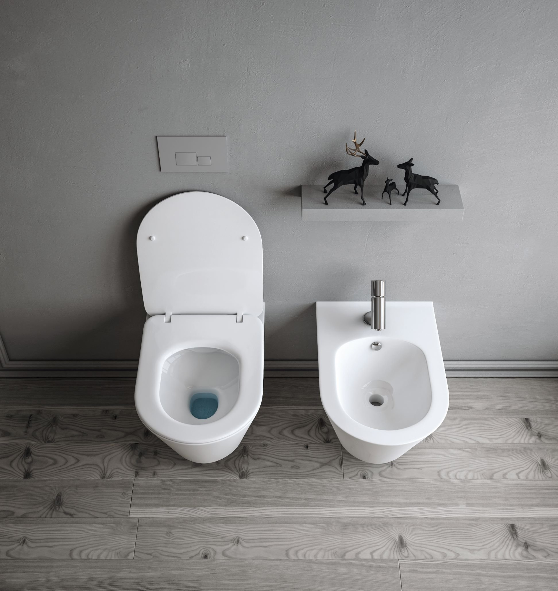 Крышка-сиденье для унитаза Creto Logan L3 белый 1003-001-L3WLID