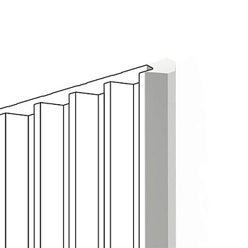 Финишный молдинг Hiwood LF136B NP/ 15.7 x 12 x 2700