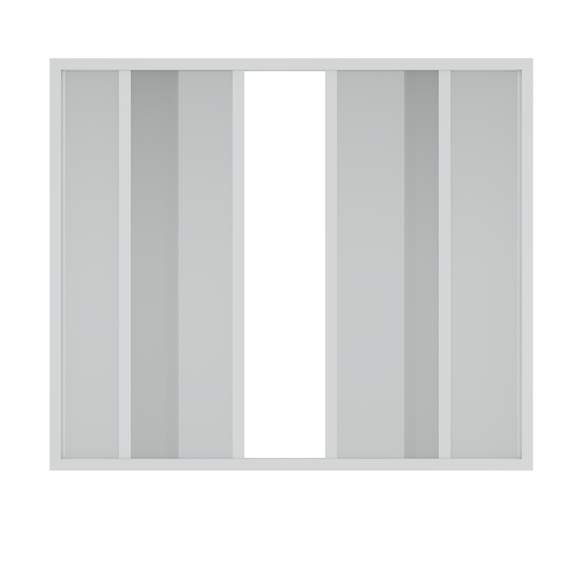 Шторка на ванну Creto Avalon 2.0 170х145 см четырёхстворчавая