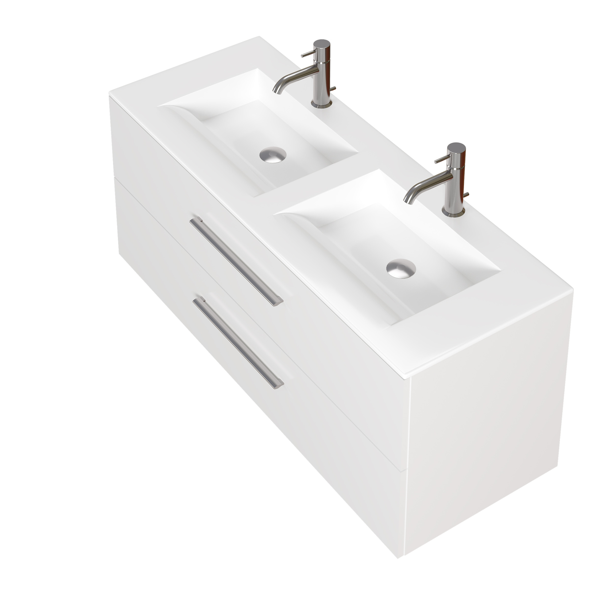 Тумба под раковину Creto Ares White 120