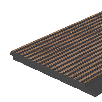 Стеновые Панели Hi Wood LV127L BR396K Коричневый