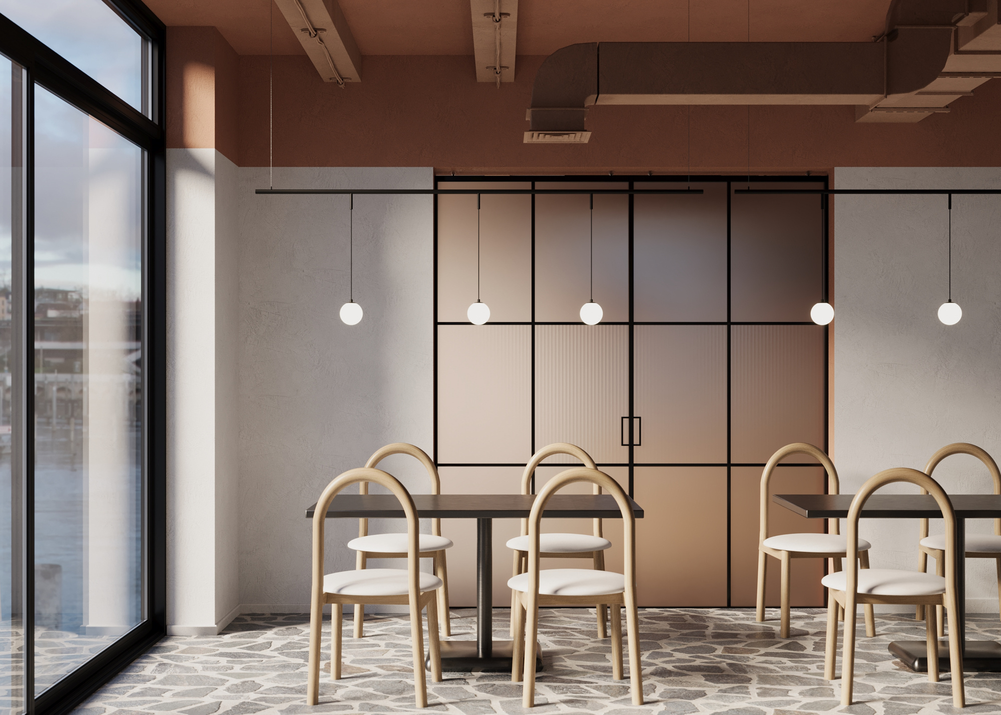 Трековый подвесной светильник Technical TR178-1-5WTW-B