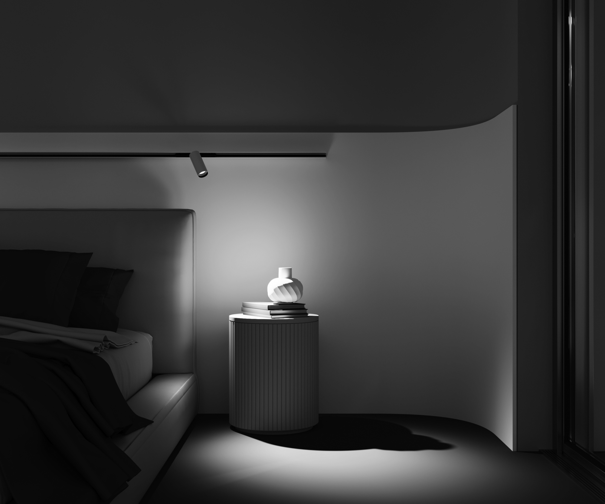 Трековый светильник Technical TR032-2-12W4K-M-BW