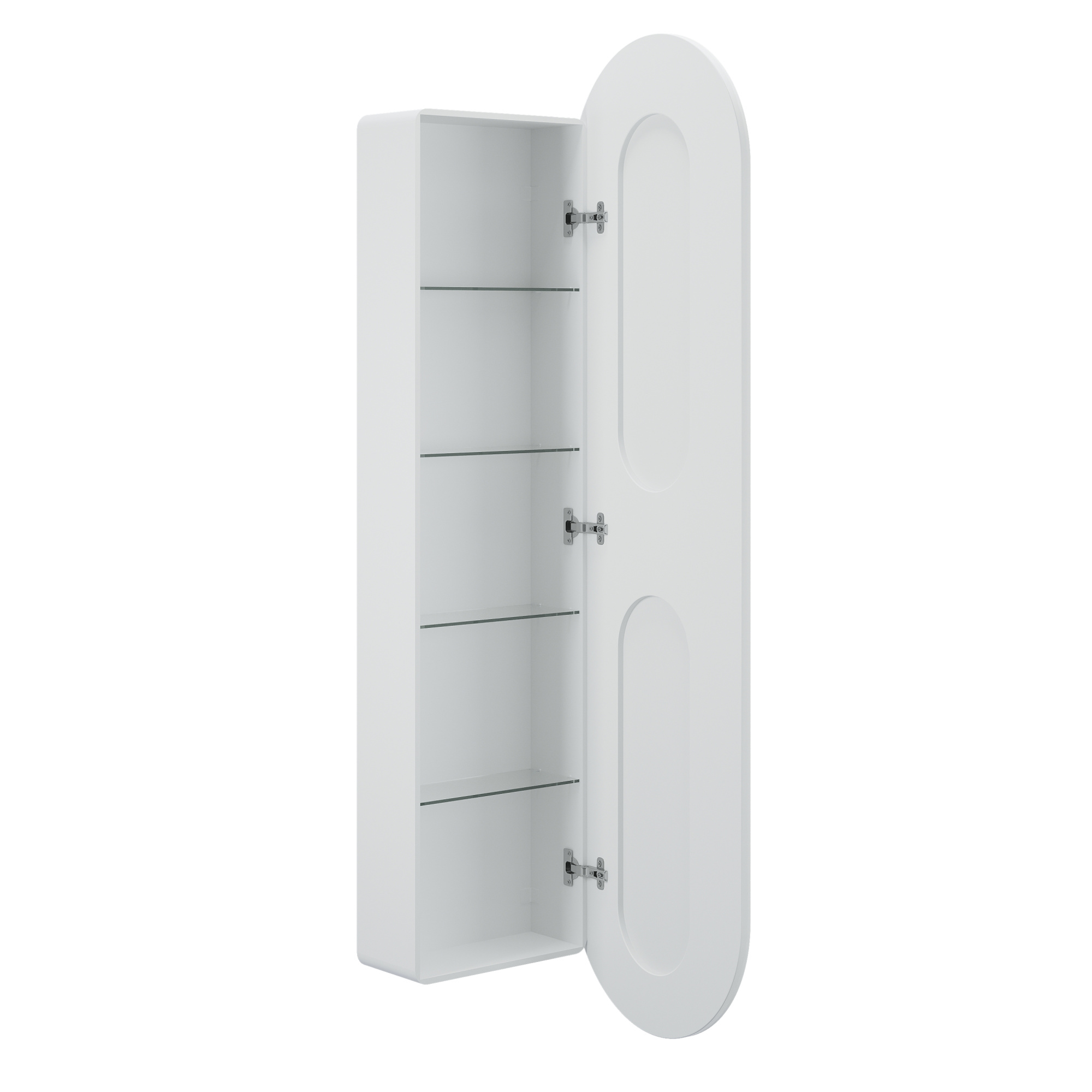 Зеркальный шкаф Creto Berry с LED-подсветкой 450х1600