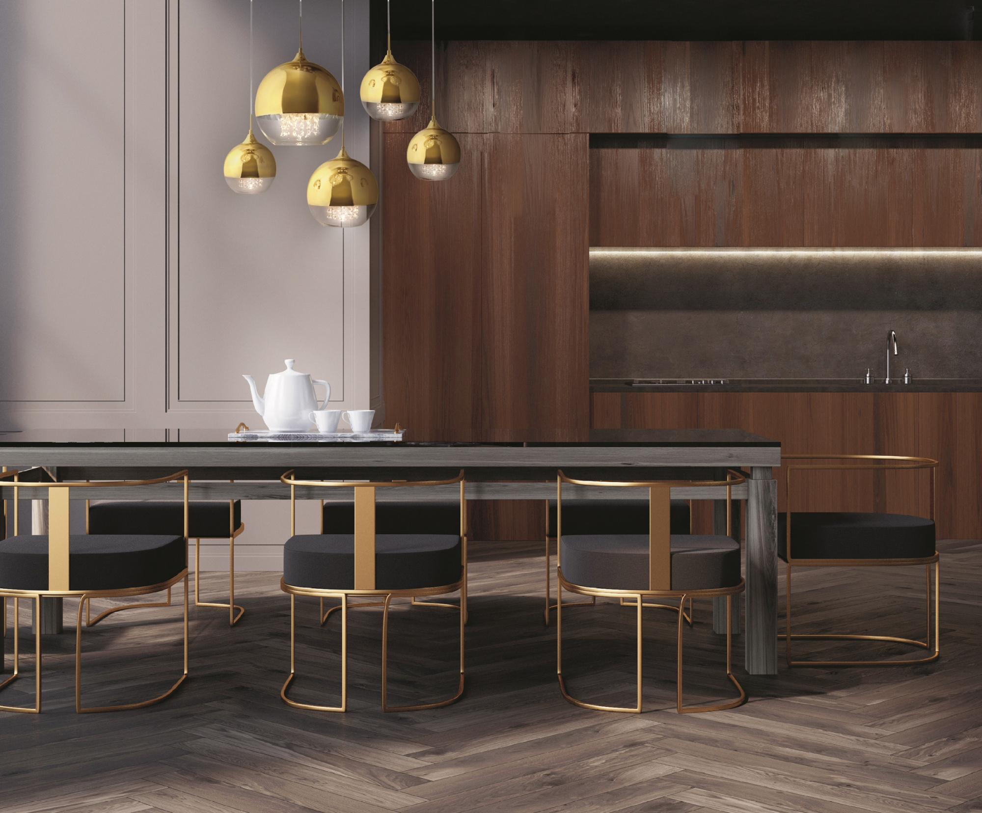 Подвесной светильник Maytoni P140-PL-170-5-G