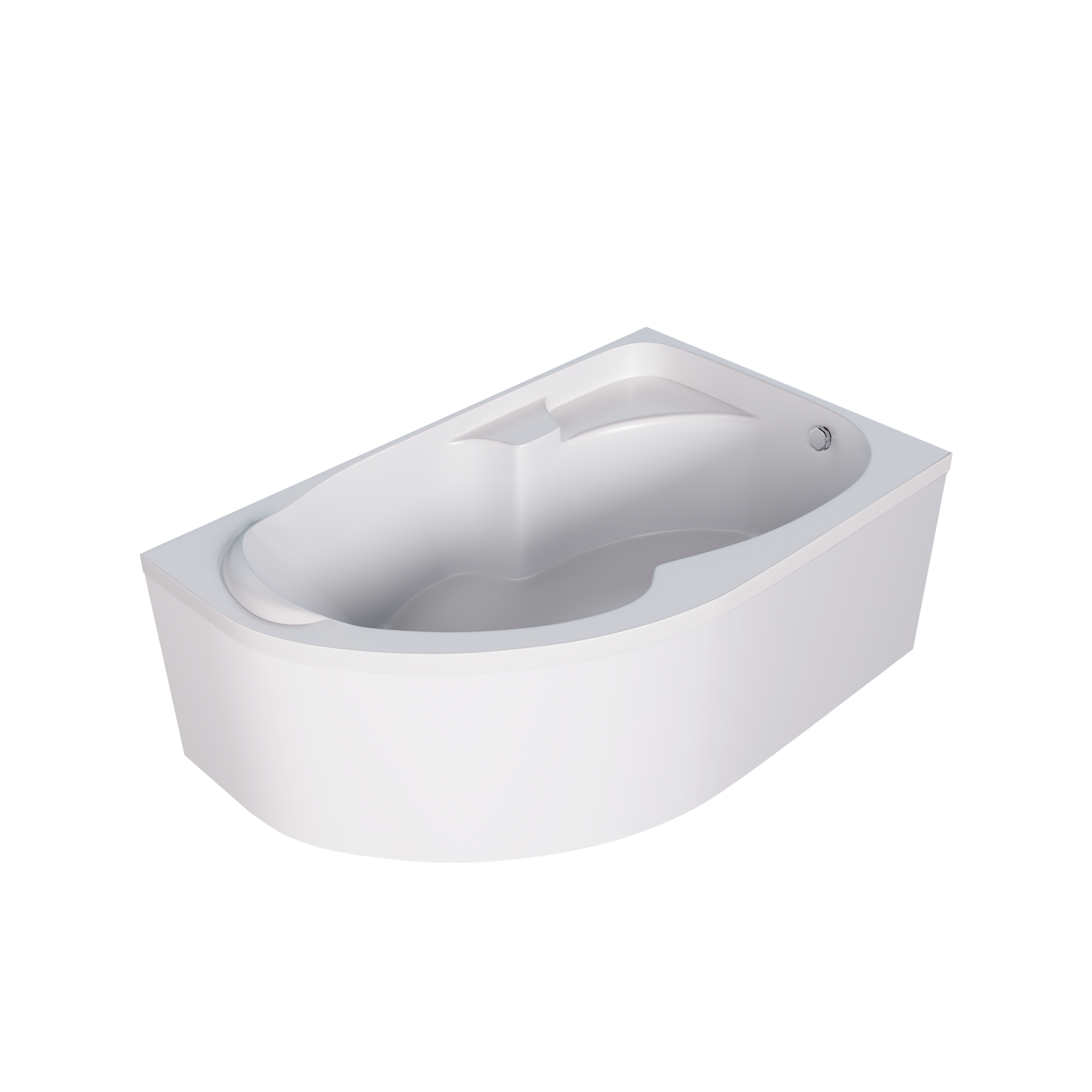 Акриловая ванна 150х90 см Creto Doris 14-15090R белая