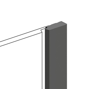 Финишный молдинг Hiwood LF124B GR3/ 31 х 12 х 2700