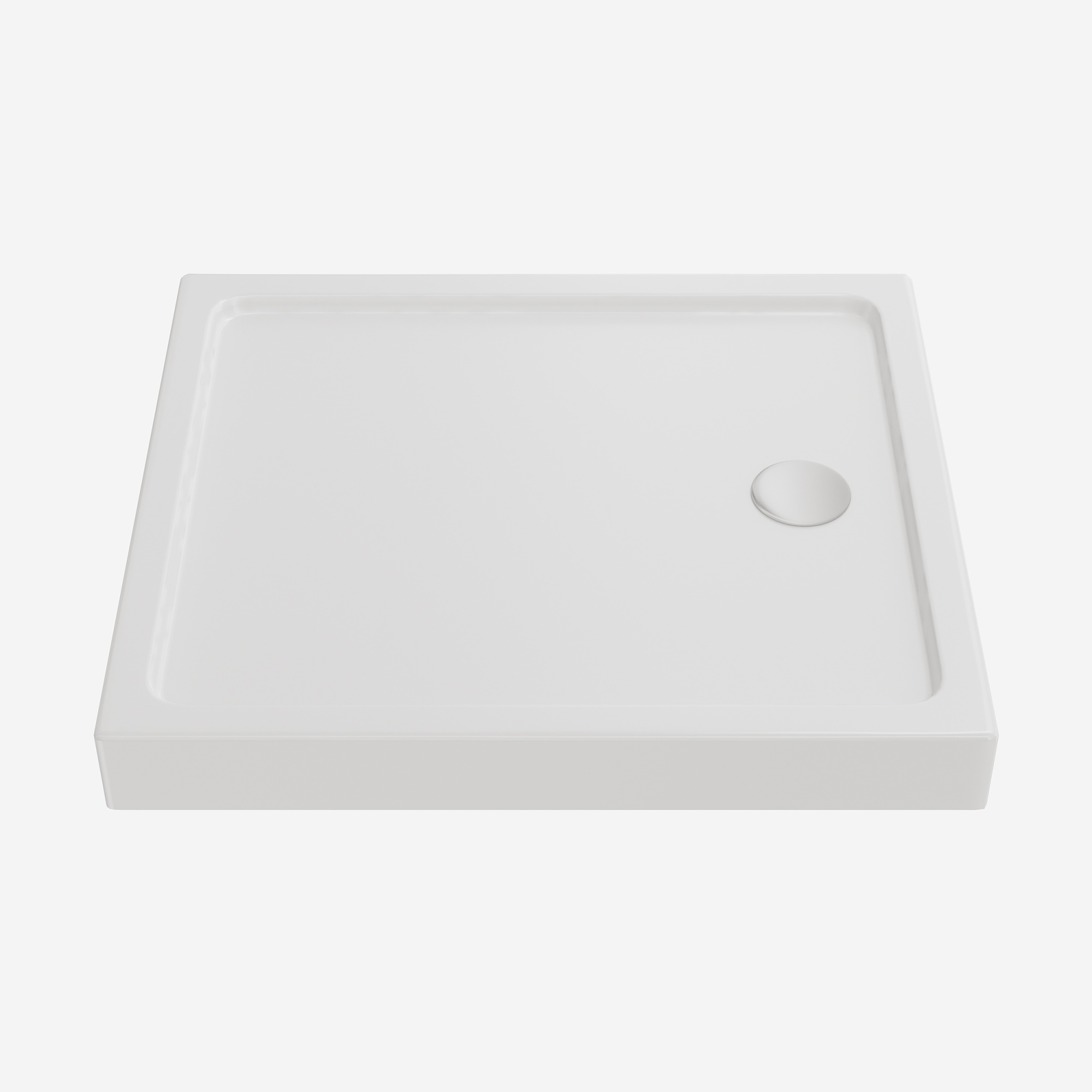 Экран акриловый Creto Olimpos 80х90 для поддона 6-1002