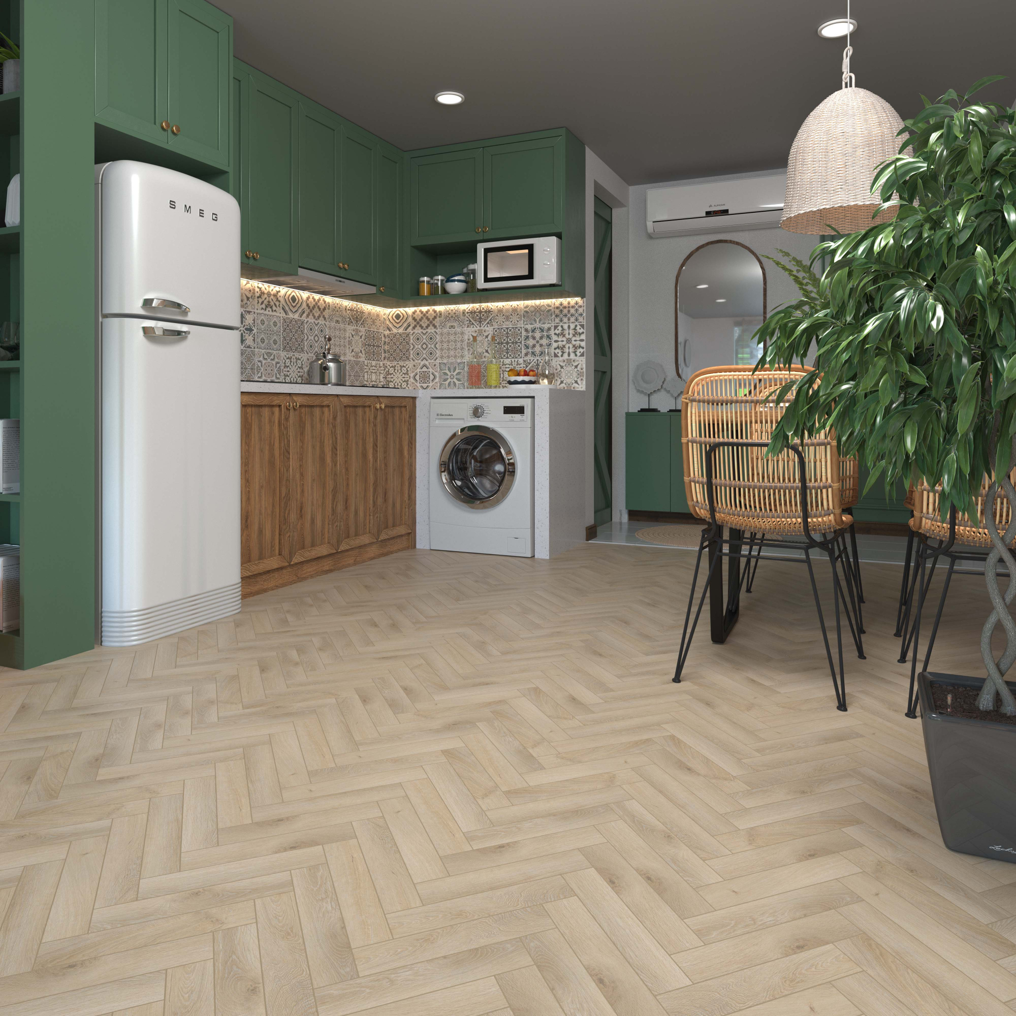 SPC Ламинат Planker Charisma (узкая)  Стрип