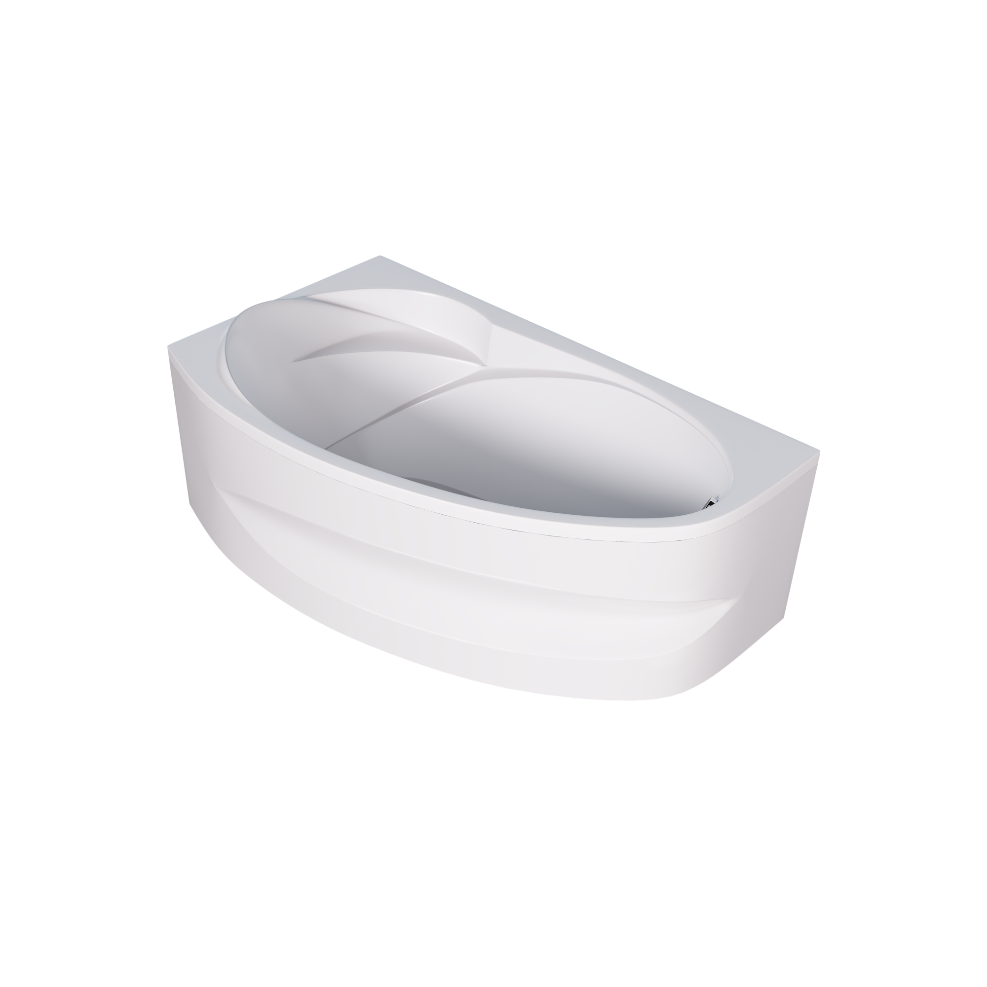 Акриловая ванна 160х95 см Creto Juliya 31-16095L белая