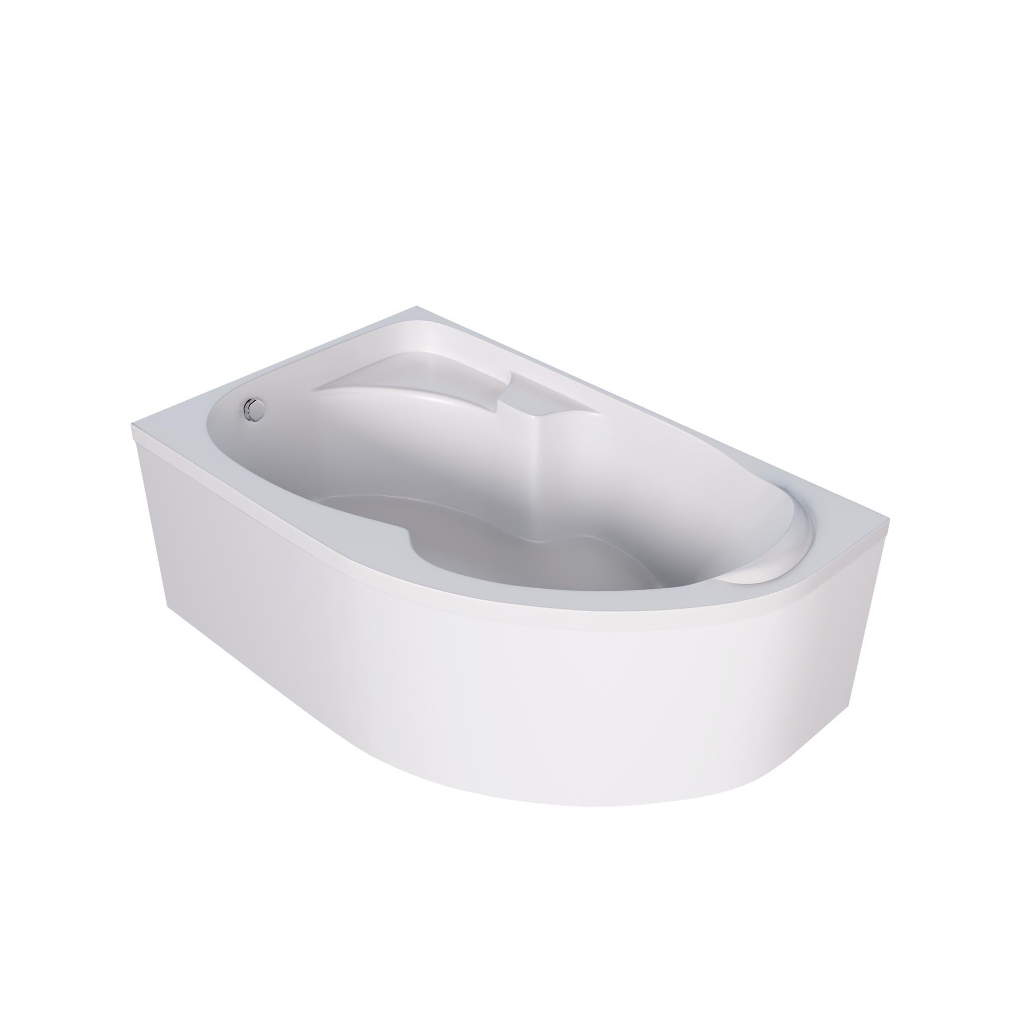 Акриловая ванна 150х90 см Creto Doris 14-15090L белая