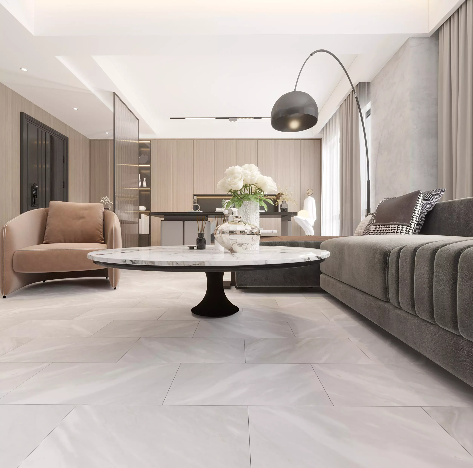 SPC Ламинат Planker Stone 4V Параллакс 5009