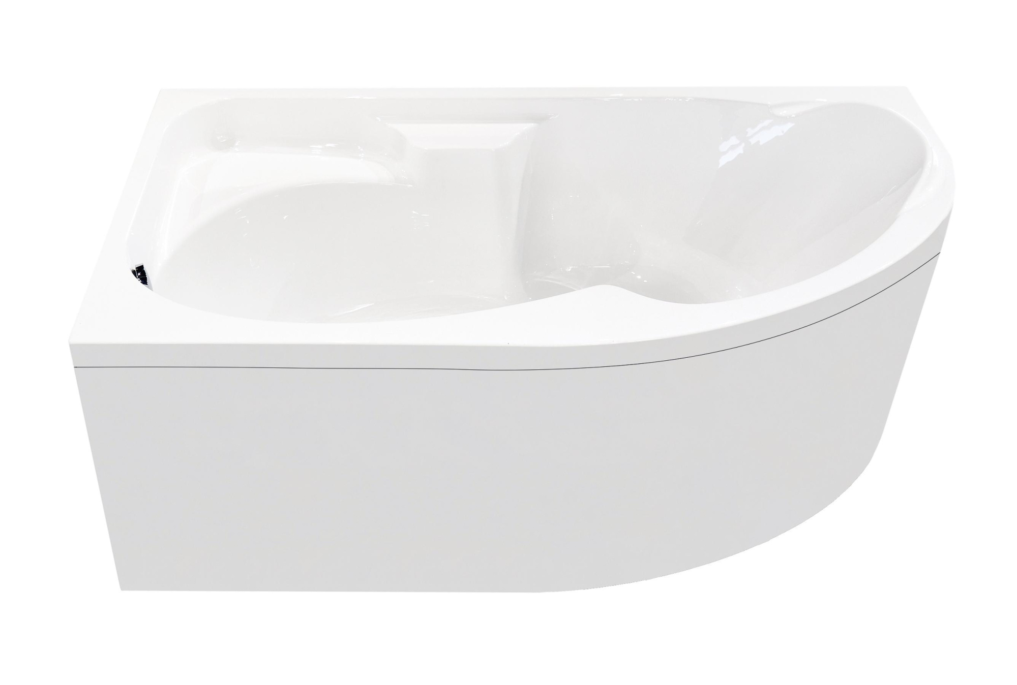 Акриловая ванна Creto Doris 170х105 см левая 14-170105L