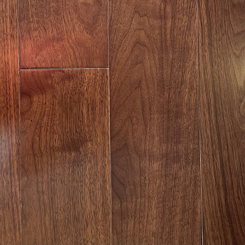 Массивная доска CROWNWOOD EXOTIC ONE Массивная (шип-паз) Орех Американский Натуральный Селект лак 300..1800 х 180 х 19,05 / 1.917 м2