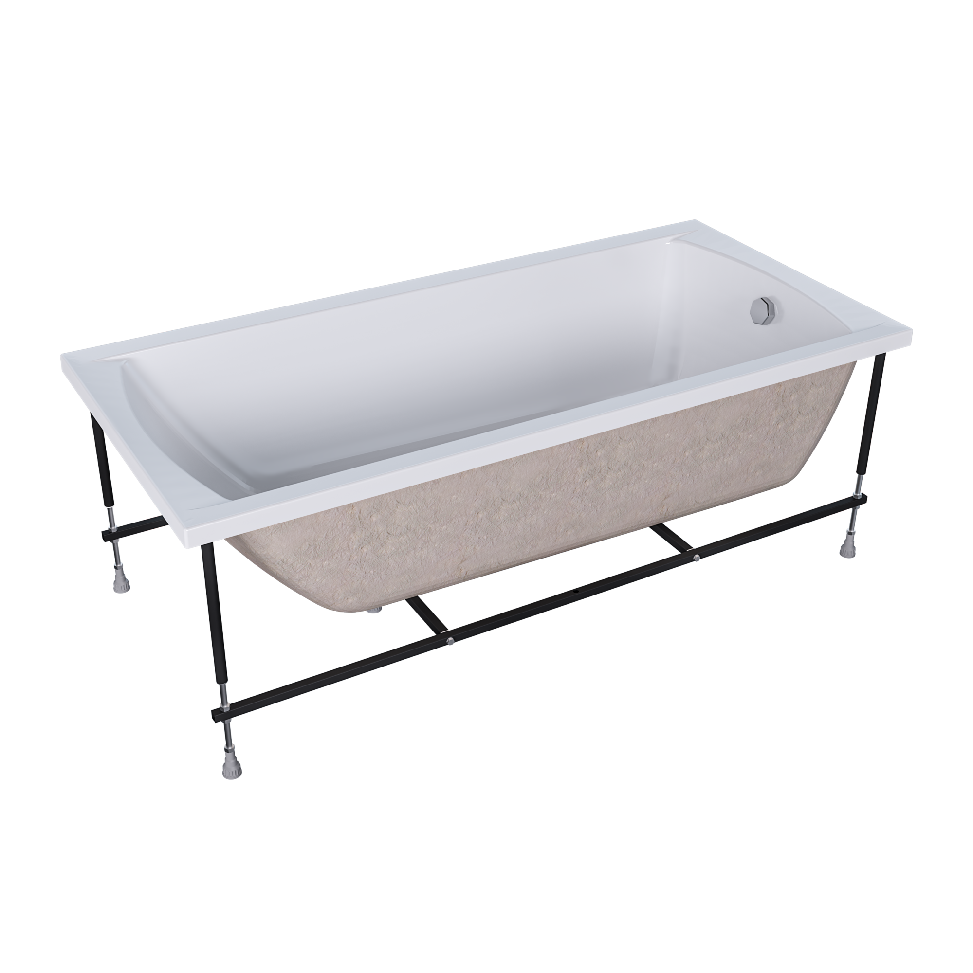 Акриловая ванна 170х80 см Creto Modalia 9-17080 белая