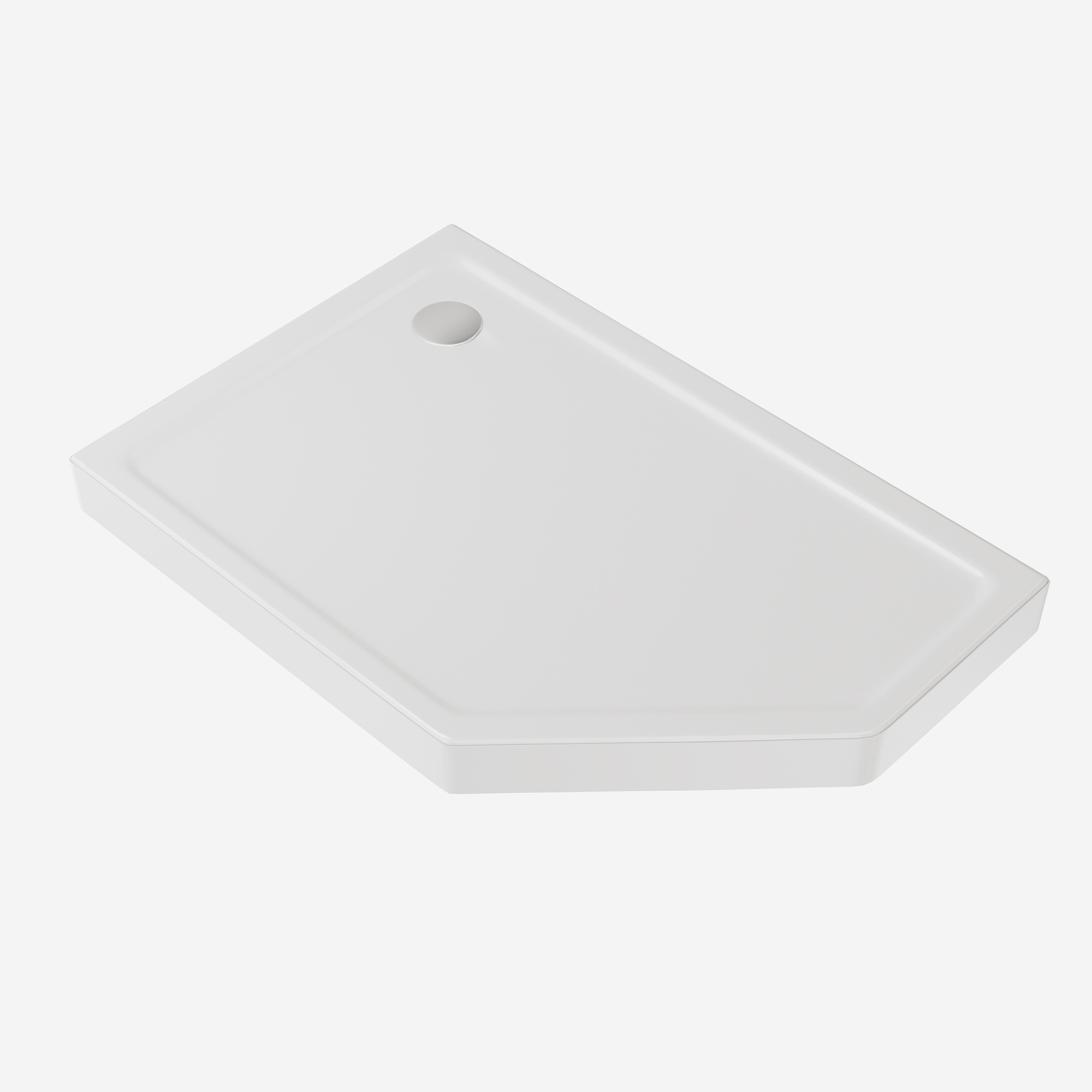 Душевой поддон акриловый Creto Pegas 1200х800 правый 7-1006