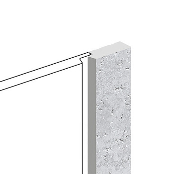 Финишный молдинг Hiwood LF124B W50/ 31 х 12 х 2700