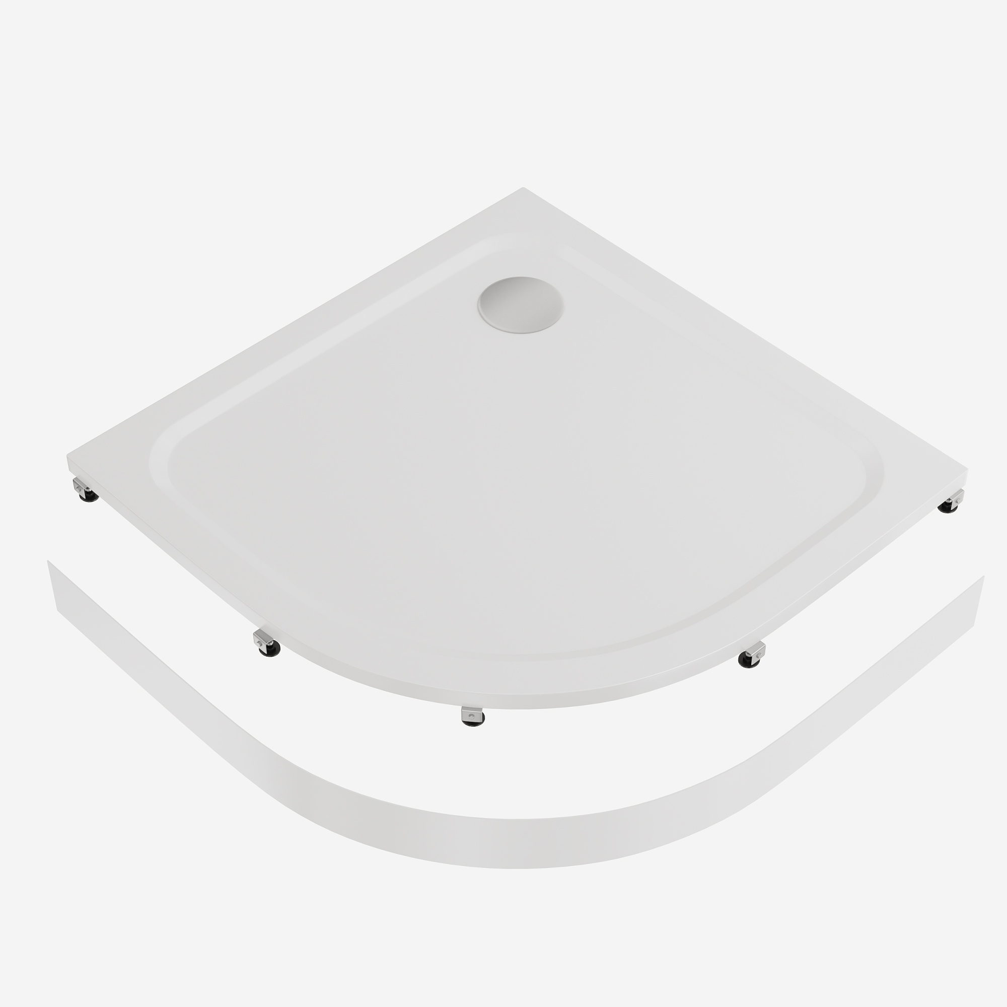 Душевой поддон акриловый Creto Roma 900х900 8-1003