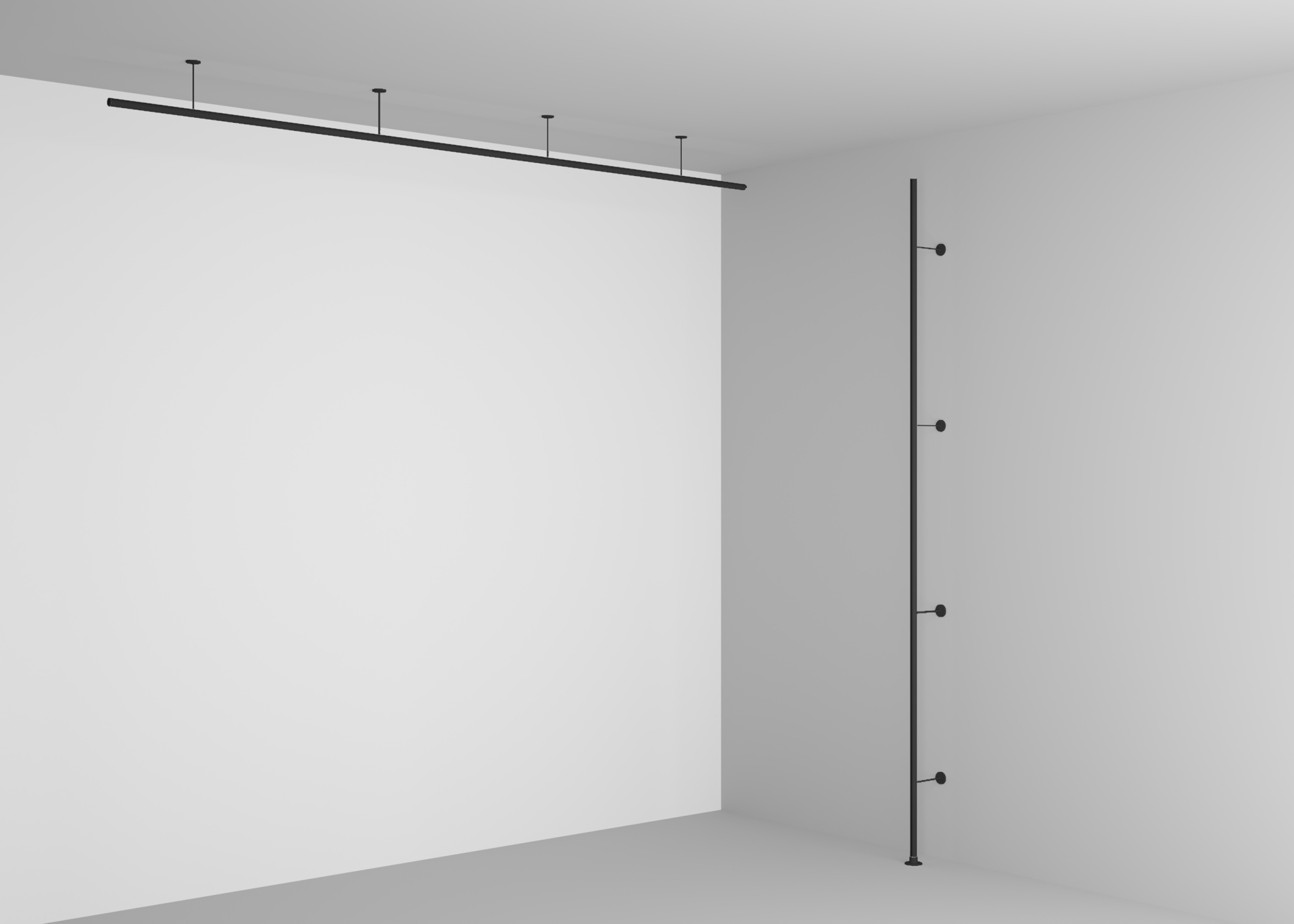 Комплектующие для накладной трековой системы Technical TRA184CW-R-11B