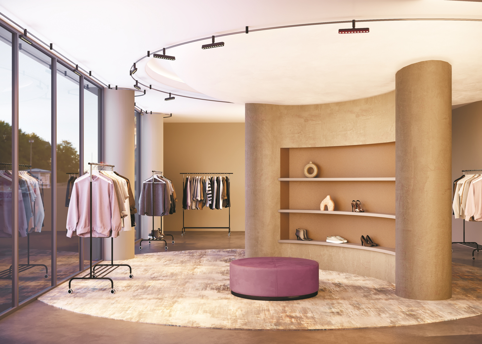 Трековый светильник Technical TR203-1-10W3K-S-B