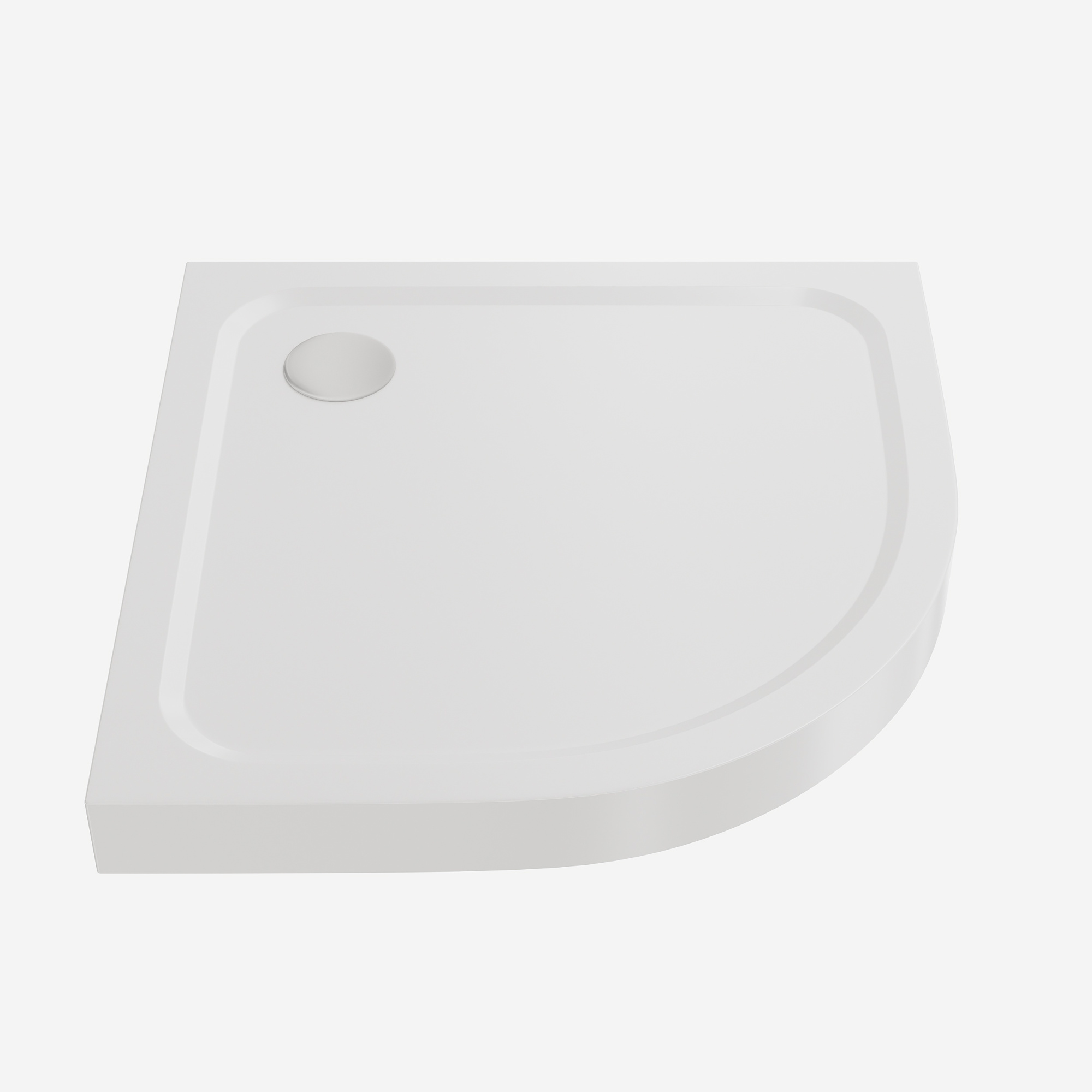 Экран акриловый Creto Roma 80х80 для поддона 8-1002