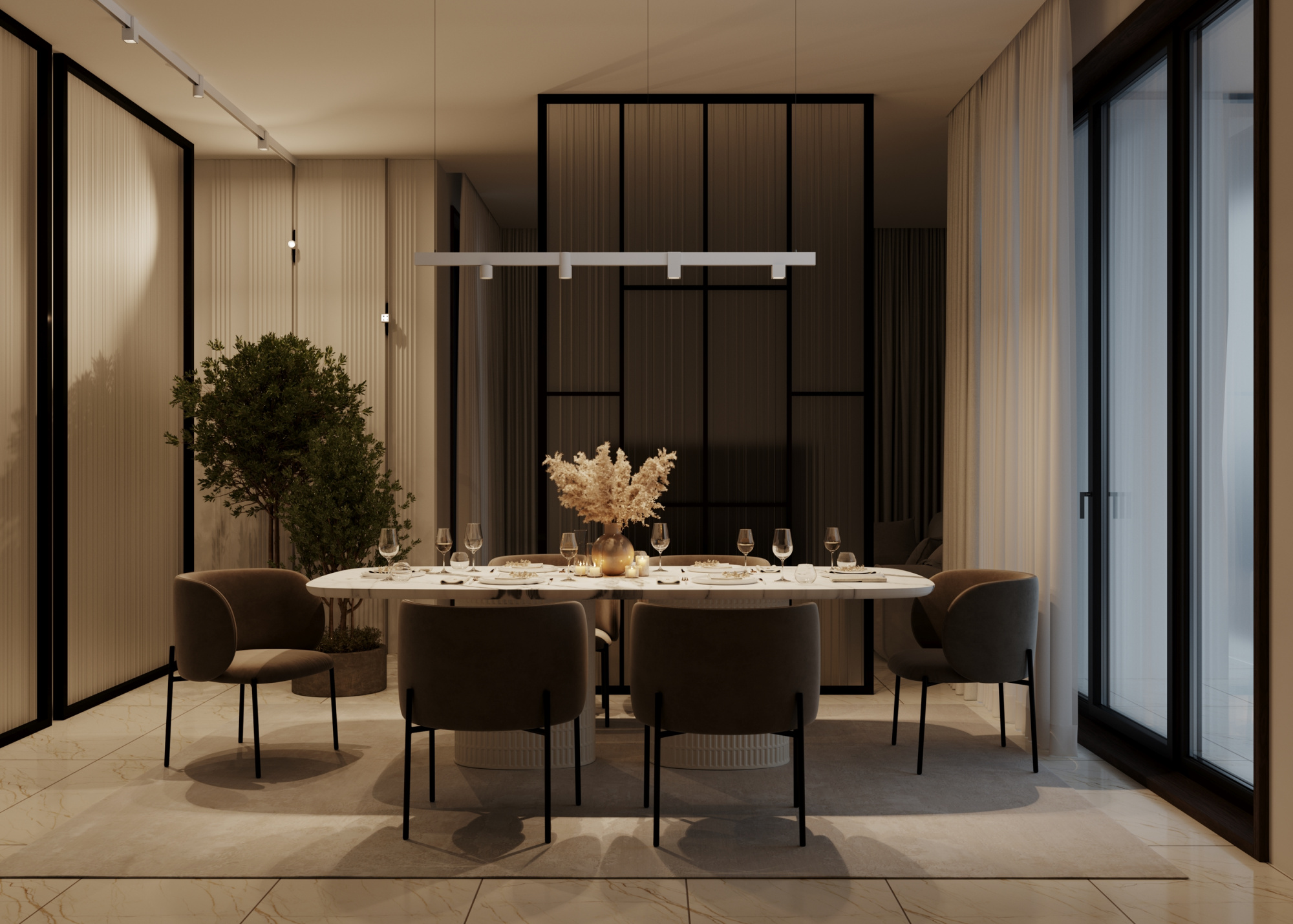 Трековый светильник Technical TR121-2-7W3K-W